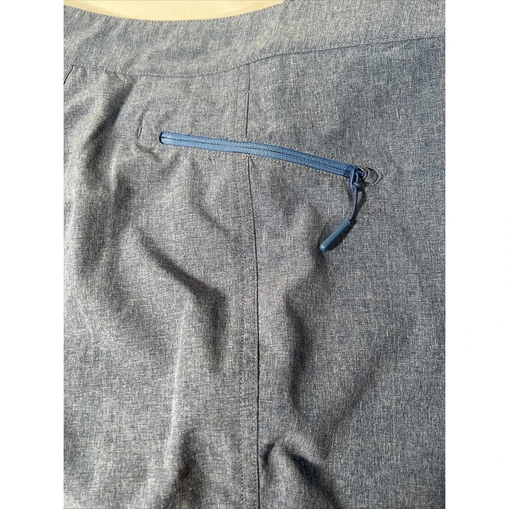 Vineyard Vines Heather Stretch Board Shorts Mens 35 swim trunks blue water